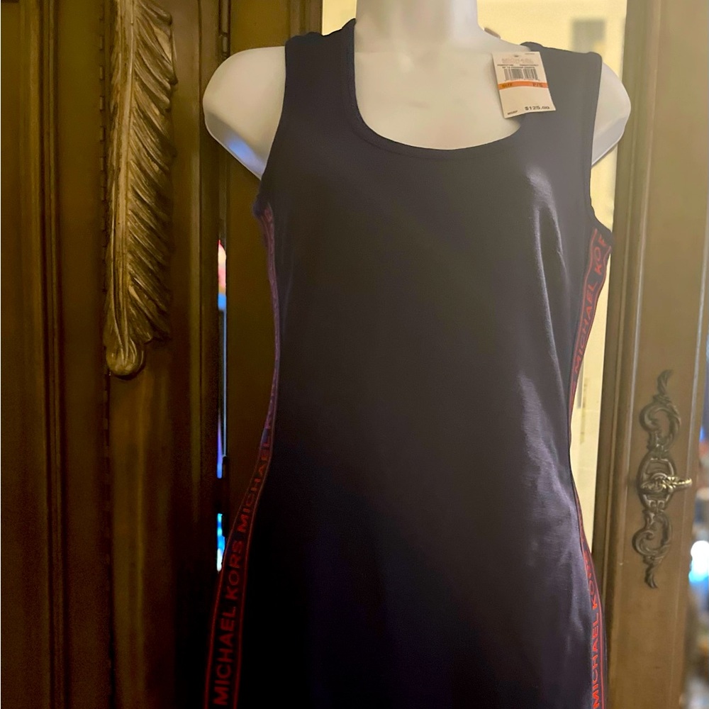 Michael Kors Logo Tank Dress